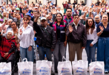Lupita Cuautle encabeza Tercera Entrega de Apoyos Alimentarios