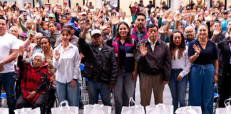 Lupita Cuautle encabeza Tercera Entrega de Apoyos Alimentarios
