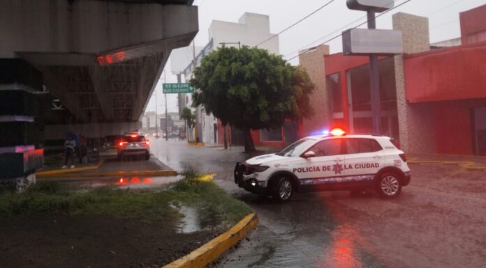 Puebla capital despliega acciones preventivas por lluvias