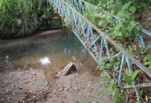 Supervisan arroyo de San Agustín Atlihuácan por riesgo de inundación
