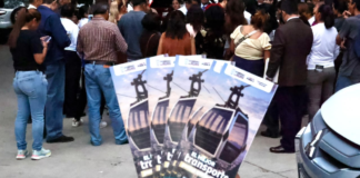 Realizan asambleas informativas sobre el Cablebús de Puebla
