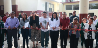 Inauguran aula didáctica en primaria Primero de Mayo de Atlixco