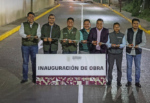 Cuautlancingo entrega reconstrucción de la calle Tlaxcala