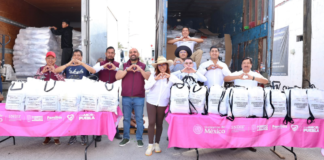 SEDIF entrega más de mil 700 despensas en Guadalupe Xonacatepec