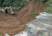 Sierra Norte de Puebla registra 18 afectaciones carreteras por lluvias