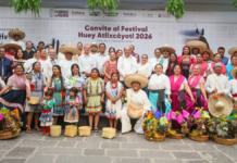 Casa Aguayo recibe convite del Huey Atlixcáyotl 2026