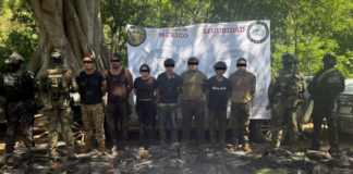 Detienen a nueve presuntos integrantes del Cártel de Sinaloa