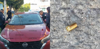 Dos agentes de la FGE Puebla son señalados por disparar al aire