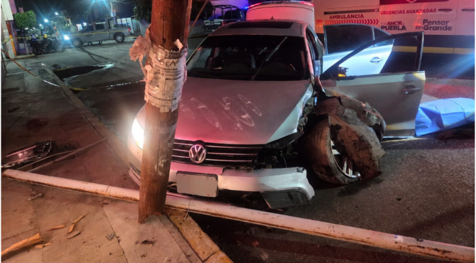 Balacera en San Martín Texmelucan deja un muerto y un lesionado
