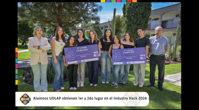 UDLAP conquista primer y segundo lugar del Industry Hack 2026