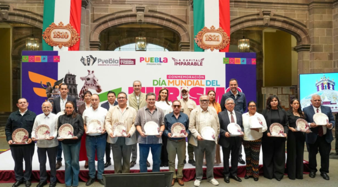 Reconocen a establecimientos de Puebla en el Día Mundial del Turismo