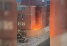 Explosión por gas causa incendio en vivienda de San Bartolo