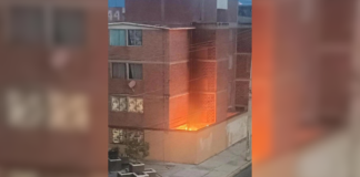 Explosión por gas causa incendio en vivienda de San Bartolo