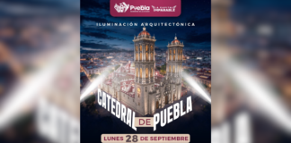 Estrenarán nueva iluminación en la Catedral de Puebla