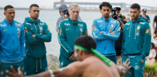 Señalan a jugadores de Brasil por presuntas burlas a ritual aborigen