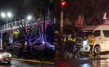 Fuerte lluvia deja afectaciones en Puebla y zona metropolitana