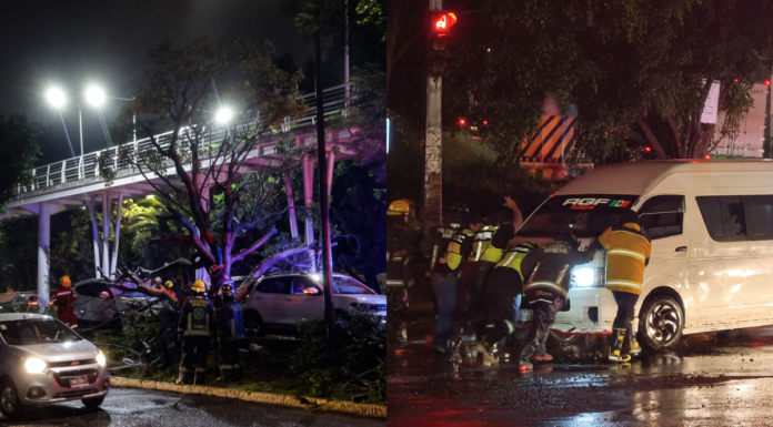Fuerte lluvia deja afectaciones en Puebla y zona metropolitana