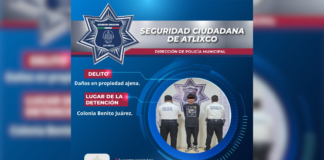 Detienen a motociclista tras accidente vial en Atlixco