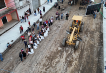 Atlixco inicia obra de banquetas y guarniciones en calle José Ma. Morelos