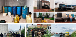 Catean cinco predios ligados al huachicol y robo de autos en Puebla