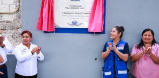 San Andrés Cholula inaugura rehabilitación de la calle Francisco Villa