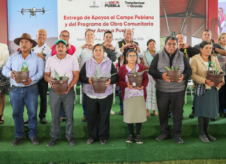 Llevan apoyos al campo y obra comunitaria a la Sierra Nororiental