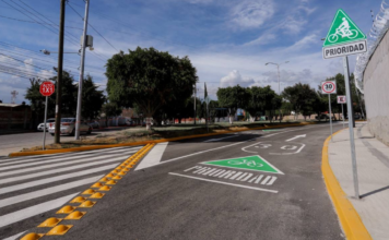 San Andrés Cholula entrega obra en retorno de la avenida Andrómeda