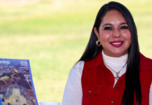 Tonantzin Fernández resalta importancia de la Gran Pirámide de Cholula