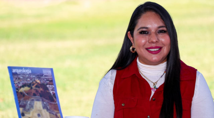 Tonantzin Fernández resalta importancia de la Gran Pirámide de Cholula