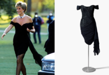 Regresa a subasta el famoso “vestido de la venganza” de Lady Di
