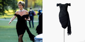Regresa a subasta el famoso “vestido de la venganza” de Lady Di