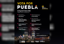 Puebla invita a votar por sus representantes en el Ángel del Turismo 2026