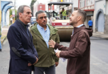 Pepe Chedraui supervisa rehabilitación de la avenida 16 de Septiembre
