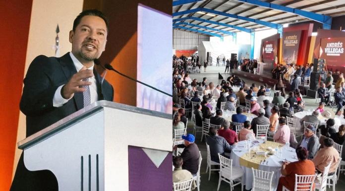 Andrés Villegas rinde Segundo Informe de Actividades Legislativas