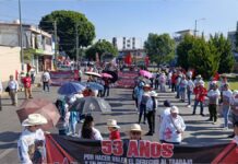 Marcha la 28 de Octubre por su 53 aniversario; afecta circulación y RUTA