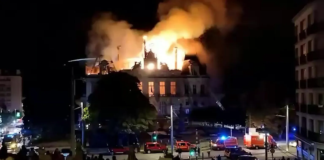 Incendian el Ayuntamiento de Limoges durante protestas en Francia