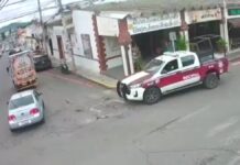 Ataque armado contra policías en Chipilo deja un oficial herido