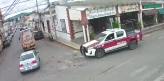 Ataque armado contra policías en Chipilo deja un oficial herido