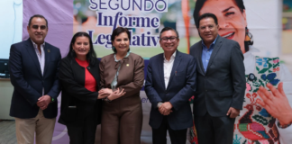 Beatriz Manrique presenta su Segundo Informe Legislativo
