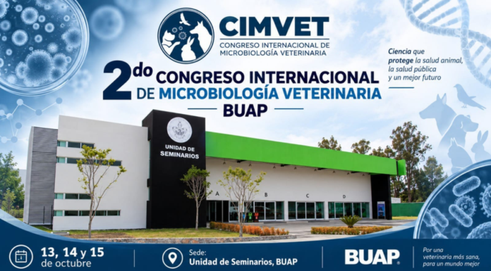 BUAP invita al 2.º Congreso Internacional de Microbiología Veterinaria
