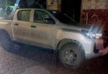 Policías de Cuautlancingo recuperan camioneta robada