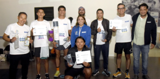 Comunidad BUAP participa en la “Carrera Vertical 2026”