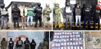 Caen tres personas durante cateos en Huejotzingo