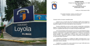 Padres del Colegio Loyola expresan preocupación por imágenes de armas