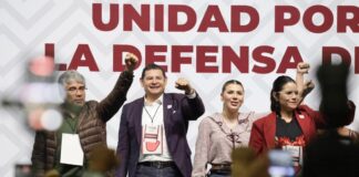 Armenta llama a Morena a resolver disputas internas rumbo a 2027