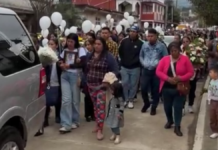 Dan último adiós a Dariana, víctima de feminicidio en Teziutlán