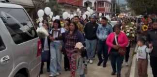 Dan último adiós a Dariana, víctima de feminicidio en Teziutlán