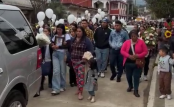Dan último adiós a Dariana, víctima de feminicidio en Teziutlán