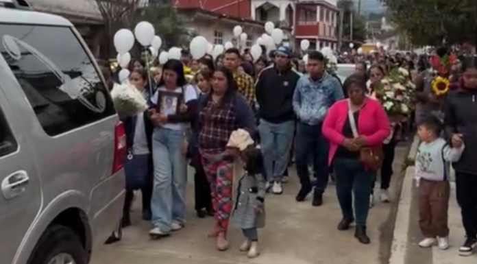 Dan último adiós a Dariana, víctima de feminicidio en Teziutlán