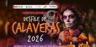 Atlixco invita a sumarse al Desfile de Calaveras 2026